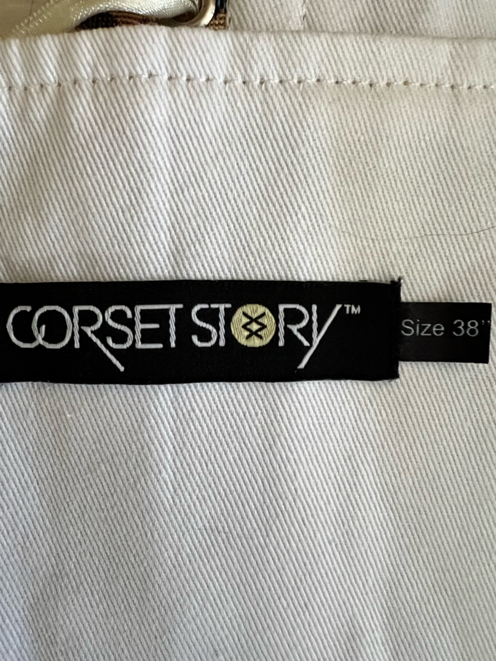 Corset Story sz 38 tapestry embroidered brocade floral corset. - Picture 8 of 11